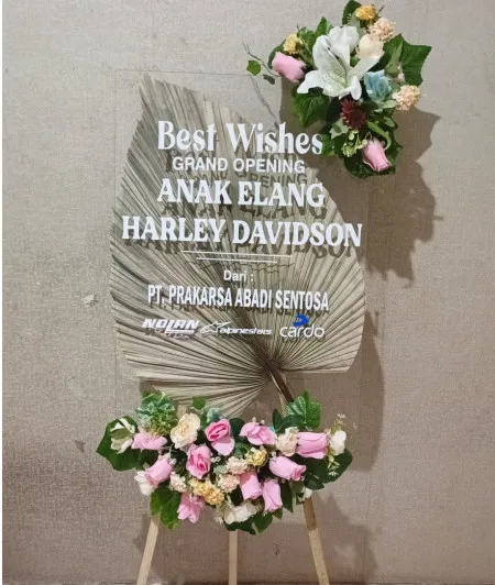 Papan Akrilik Ucapan Grand Opening Tembalang Semarang